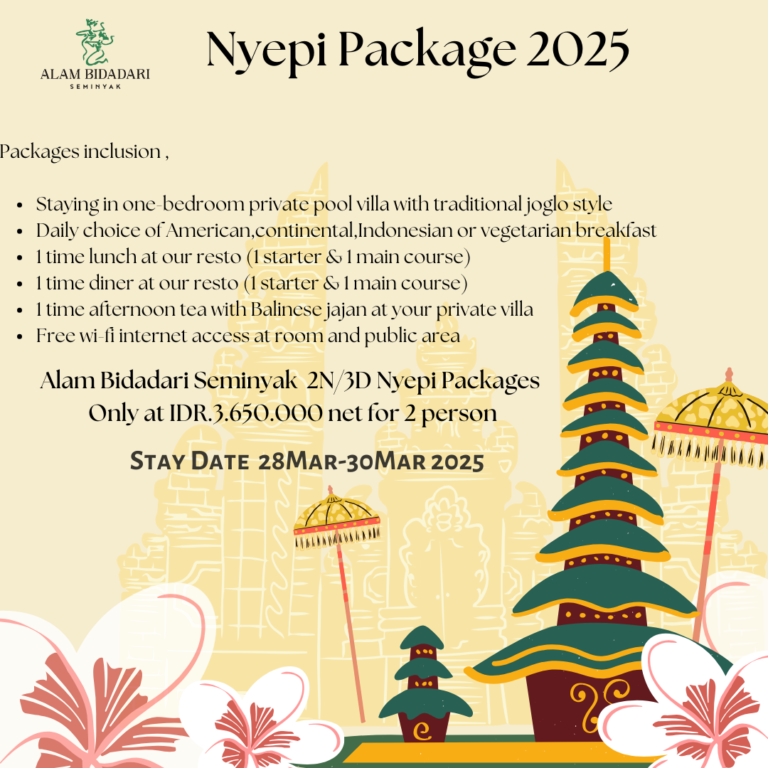 Nyepi 2025 at seminyak bali